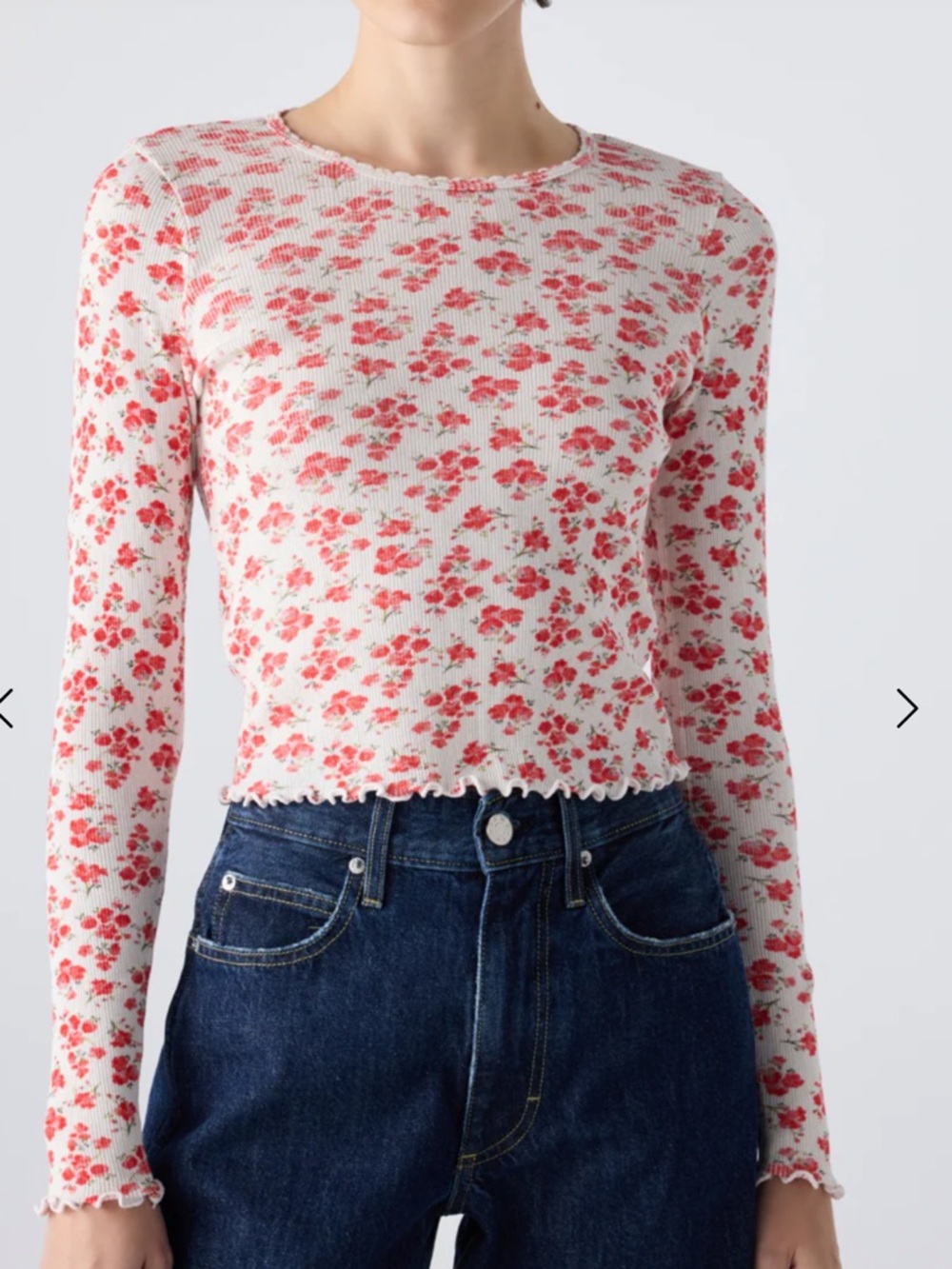 AMO Tori ditsy floral tee